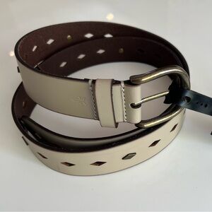 BRAND NEW XL Tan Frye leather belt